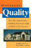 Destination: Quality: How Our Small-Volume Building Firm Used Tqm to Improve Our Business