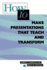 How to Make Presentations That Teach and Transform: Ascd