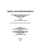 Rapidly Solidified Materials