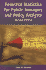 Essential Statistics for Public Managers and Policy Analysts, 2nd Edition