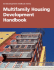 Multifamily Housing Development Handbook (Development Handbook Series)