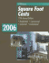 Square Foot Costs 2006 Book