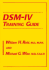 Dsm-IV Training Guide