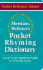 Merriam Webster's Pocket Rhyming Dictionary (Pocket Reference Library)