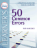 50 Common Errors: a Practical Guide for English Learners (Practical Guides for English Learners) (Merriam Webster Learner's)