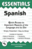 The Essentials of Spanish (Rea's Language Series)