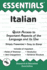 Italian Essentials (Essentials Study Guides)