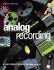 Analog Recording: Using Analog Gear in Today's Home Studios
