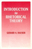 Introduction to Rhetorical Theory