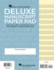 Manuscript Paper Deluxe Pad Blue Cover Format: Paperback