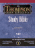 Thompson Chain Reference Bible (Style 806burgundy Index)-Regular Size Niv-Genuine Leather