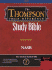 Nasb-Black Bonded Leather-Regular Size-Thompson Chain Reference Bible (016090)