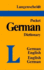 Langenscheidt's Pocket German Dictionary. German-English, English-German