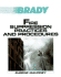 Fire Suppression Practices and Procedures (Brady Fire Science Series)
