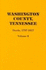Washington County, Tennessee Deed Abstracts, 1797-1817 (Vol. #2)