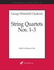 George Whitefield Chadwick String Quartets Nos. 1-3 (Recent Researches in American Music)