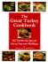 The Great Turkey Cookbook: 385 Turkey Recipes for Every Day and Holidays