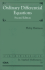 Ordinary Differential Equations