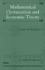 Mathematical Optimization and Economic Theory (Prentice-Hall Series in Mathematical Economics)