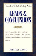 Leads & Conclusions (Elements of Article Writing)
