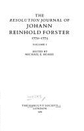 The Resolution Journal of Johann Reinhold Forster 1772-1775 / Volume II / Second Series, Number 153