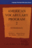 American Vocabulary Program 2, Intermediate