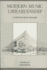 Modern Music Librarianship: Essays in Honor of Ruth Watanabe (Festschrift Series)