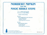 Norbert Nipkin and the Magic Riddle Stone