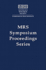 Defects in Electronic Materials. Materials Research Society Symposium Proceedings. Volume 104