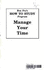 Manage Your Time
