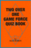 Two Over One Game Force Quiz Book
