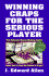 Winning Craps for the Serious Player