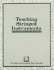 Teaching Stringed Instruments: a Course of Study