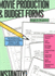 Movie Production and Budget Forms: Instantly!