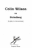 Strindberg. a Play in Two Scenes. (Signed)
