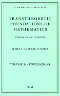 Transtheoretic Foundations of Mathematics, Series I: Natural Numbers, Volume O3: Semiological Computability