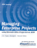 Managing Enterprise Projects Using Microsoft Office Project Server 2003
