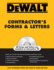 Dewalt Contractor's Forms & Letters