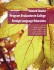 Toward Useful Program Evaluation in College Foreign Language Education