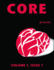 Core Vol 1 Iss 1 Format: Paperback
