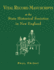 Vital Record Manuscripts at the State Historical Societies in New England