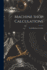 Machine Shop Calculations