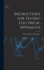 Instructions for Testing Electrical Apparatus