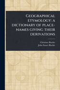 Geographical Etymology