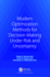 Modern Optimization Methods for Decision Making Under Risk and Uncertainty (Pb 2025)