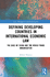 Defining Developing Countries in International Economic Law: The Case of China and the World Trade Organization