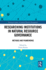 Researching Institutions in Natural Resource Governance: Methods and Frameworks