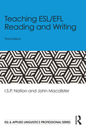Teaching Esl/Efl Reading and Writing