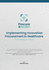 Implementing Innovation Procurement in Healthcare: From Vision to Value