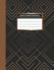 Graph Paper Notebook: Gold & Black Background | Graphing Notebook | Quad Ruled Notebook | 4 Squares Per Inch | Science & Math Notebook | Graph...& Teacher (4 Squares Per Inch Graph Paper)